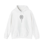 Padel Racket Minimalist — Hoodie