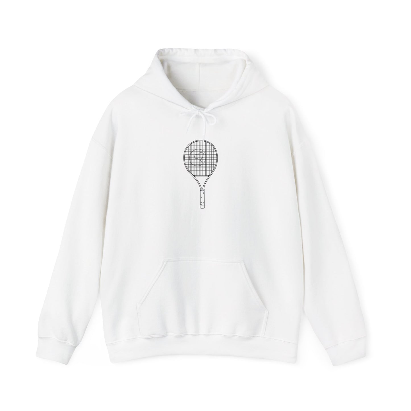 Padel Racket Minimalist — Hoodie | The Padel Club