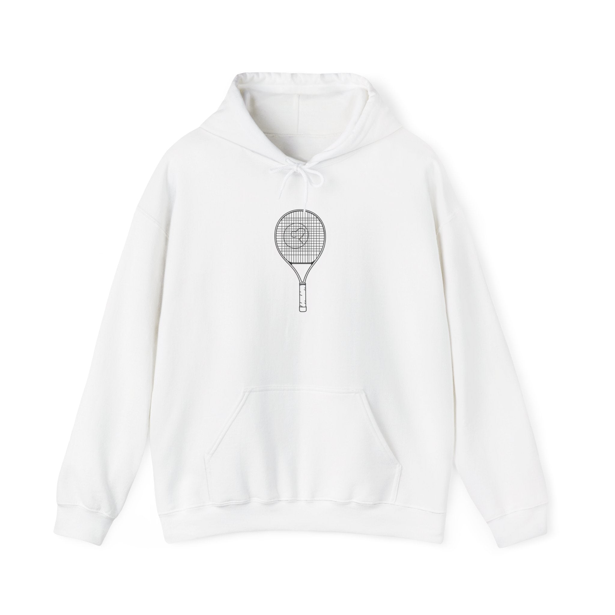 Padel Racket Minimalist — Hoodie