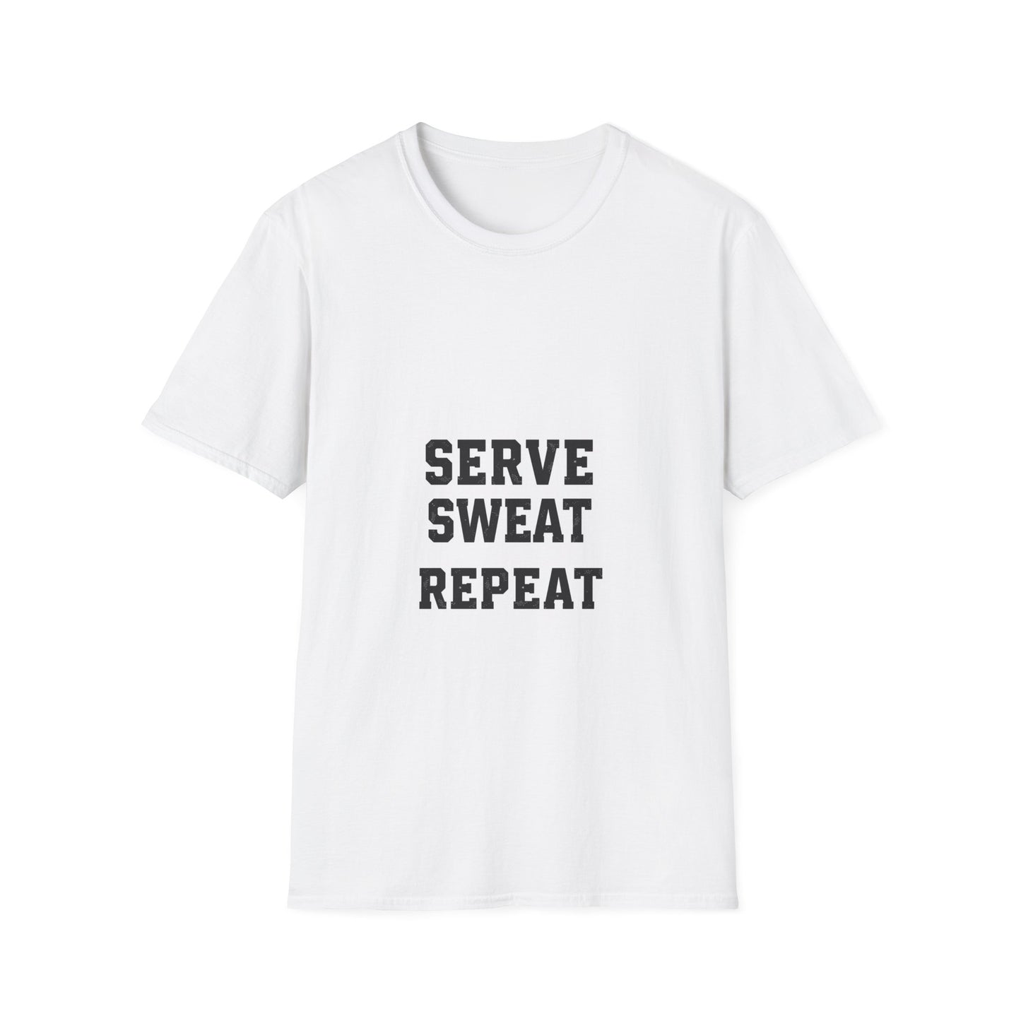 Serve Sweat Repeat — T-Shirt | The Padel Club