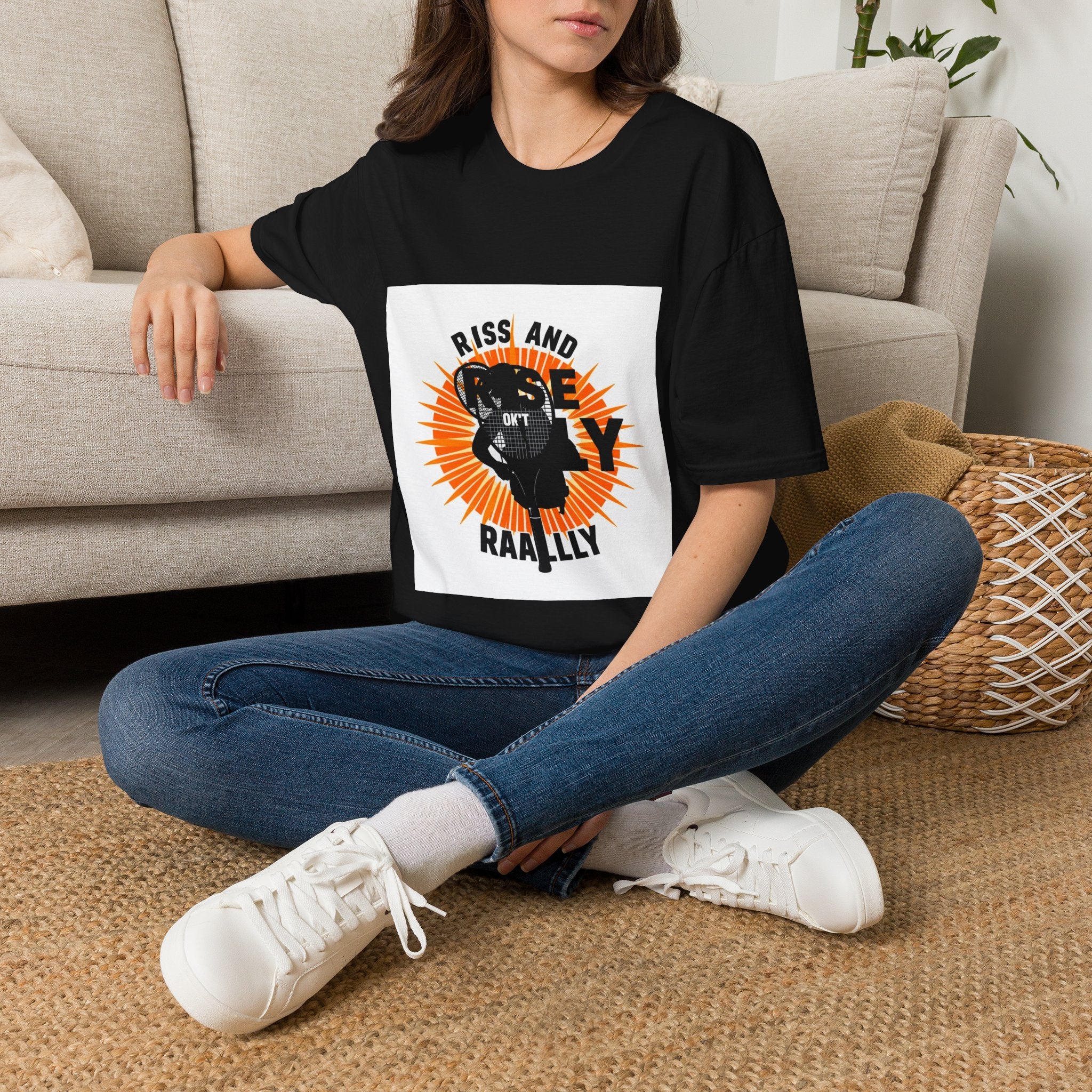 Rise and Rally — T-Shirt | The Padel Club