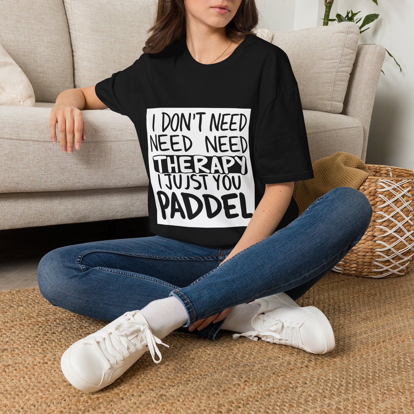 I Don't Need Therapy — T-Shirt | The Padel Club