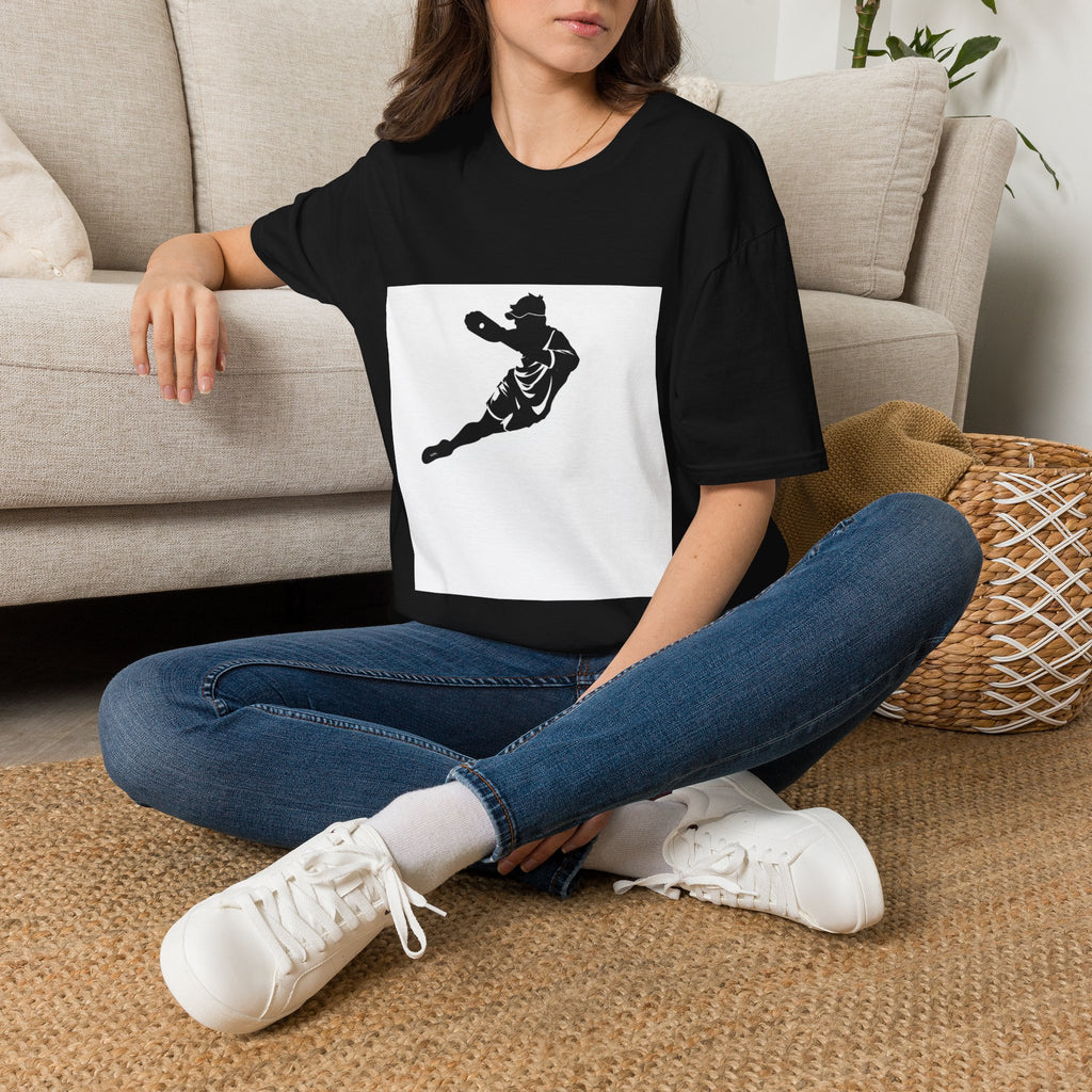 Padel Player Silhouette — T-Shirt