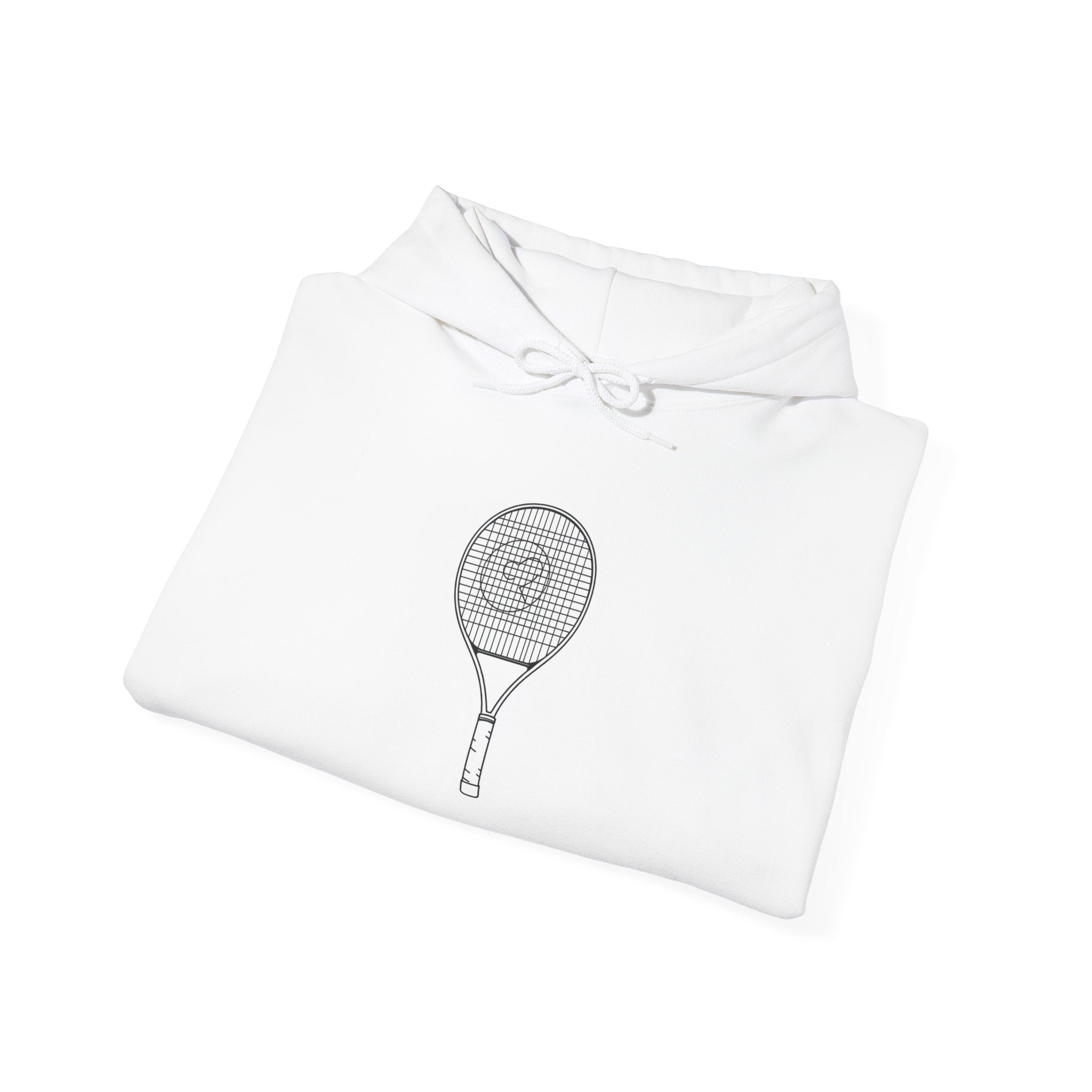 Padel Racket Minimalist — Hoodie