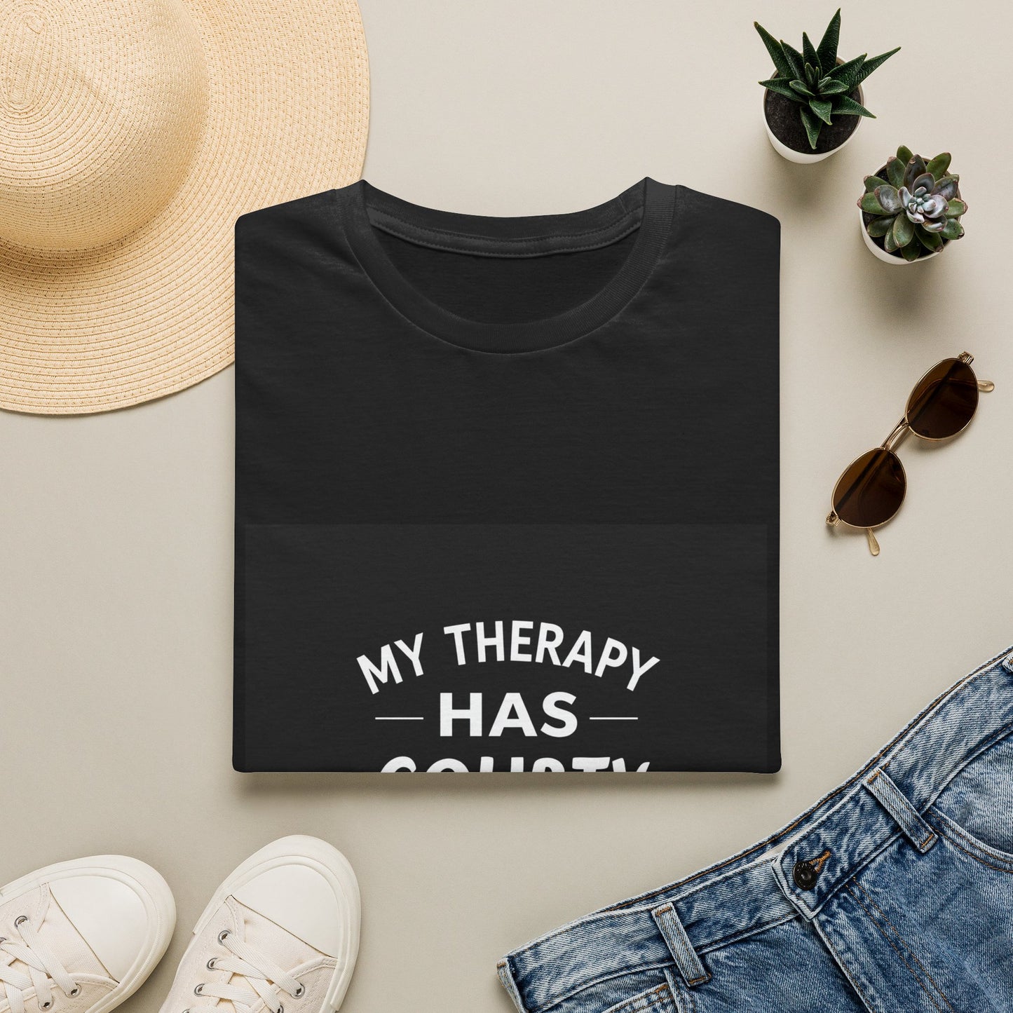 My Therapy Has Courts — T-Shirt | The Padel Club