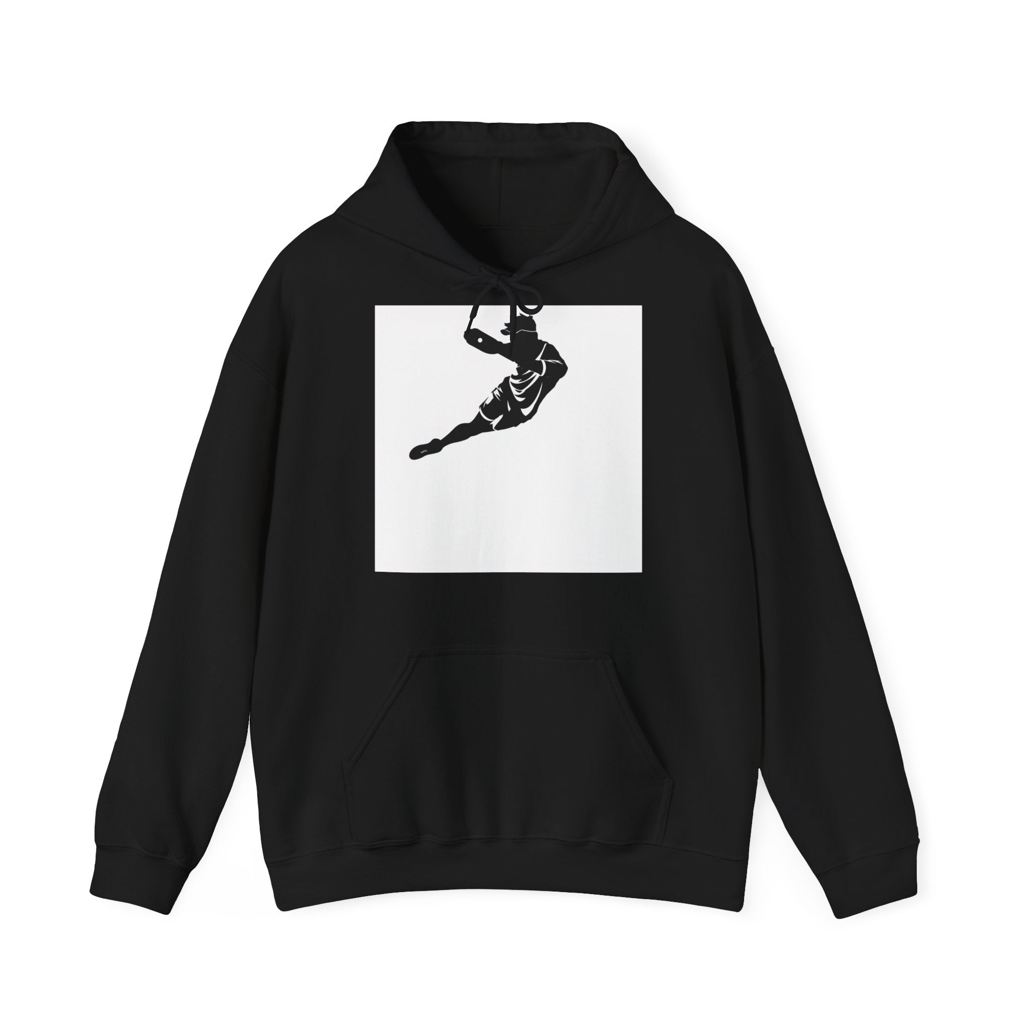 Padel Player Silhouette — Hoodie