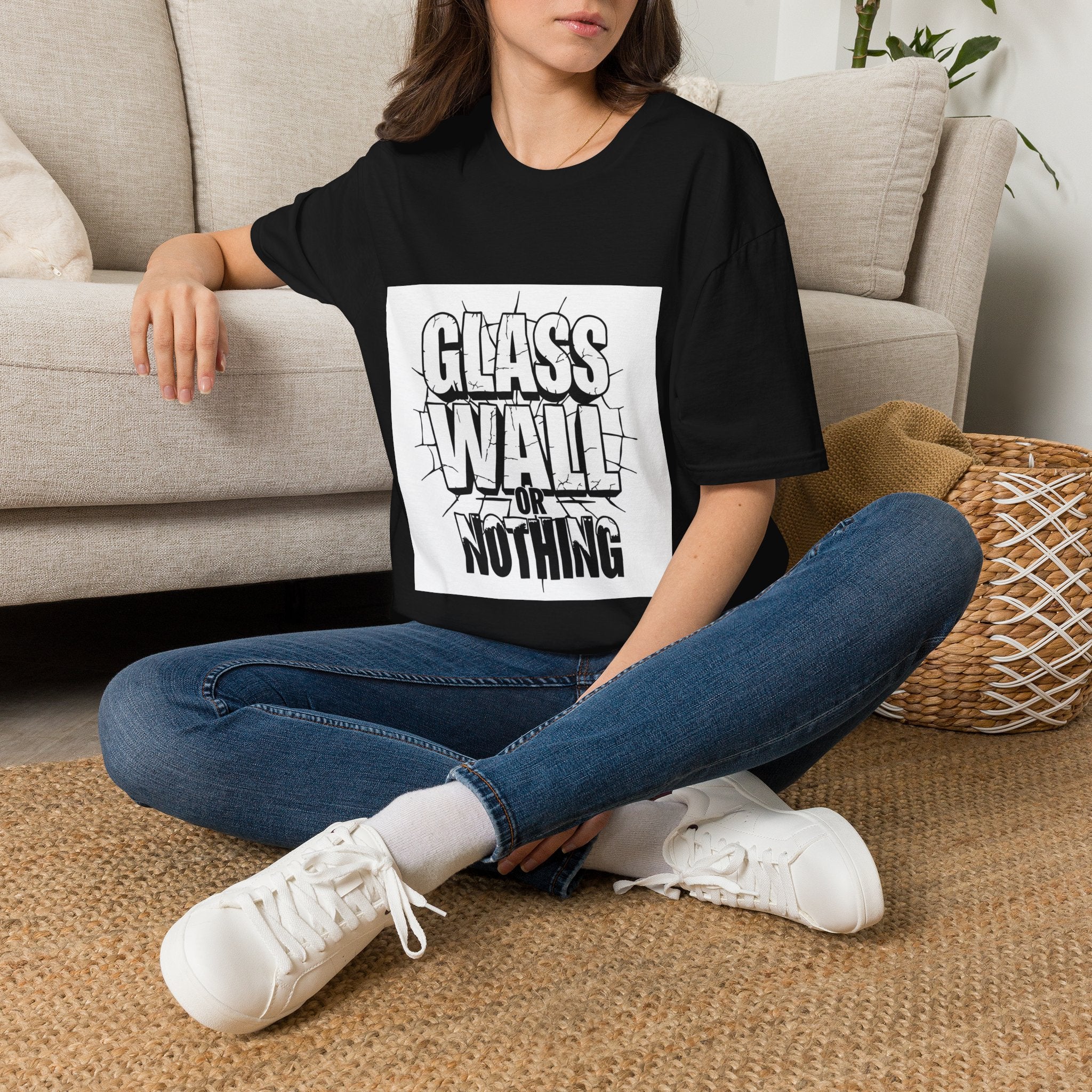 Glass Wall Hitter — T-Shirt | The Padel Club