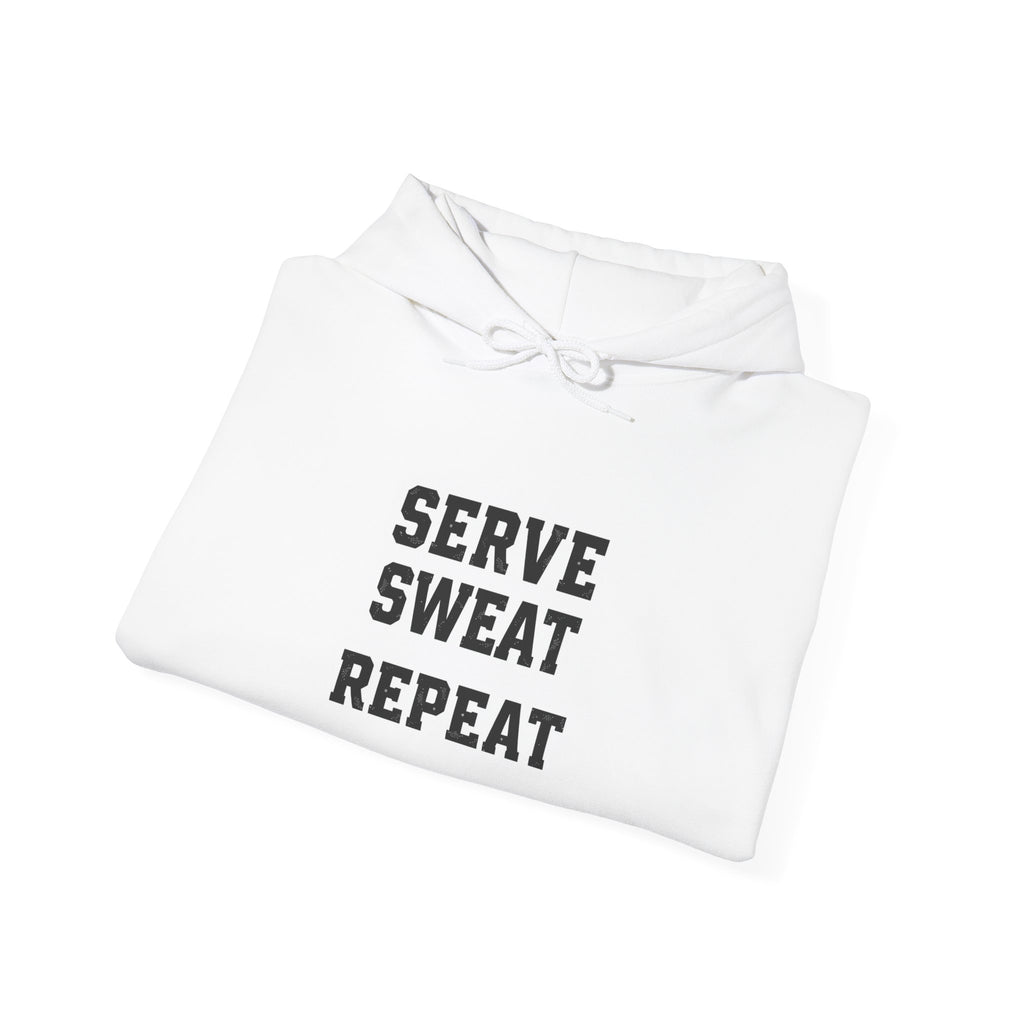 Serve Sweat Repeat — Hoodie | The Padel Club