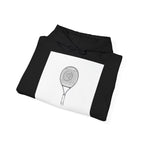 Padel Racket Minimalist — Hoodie