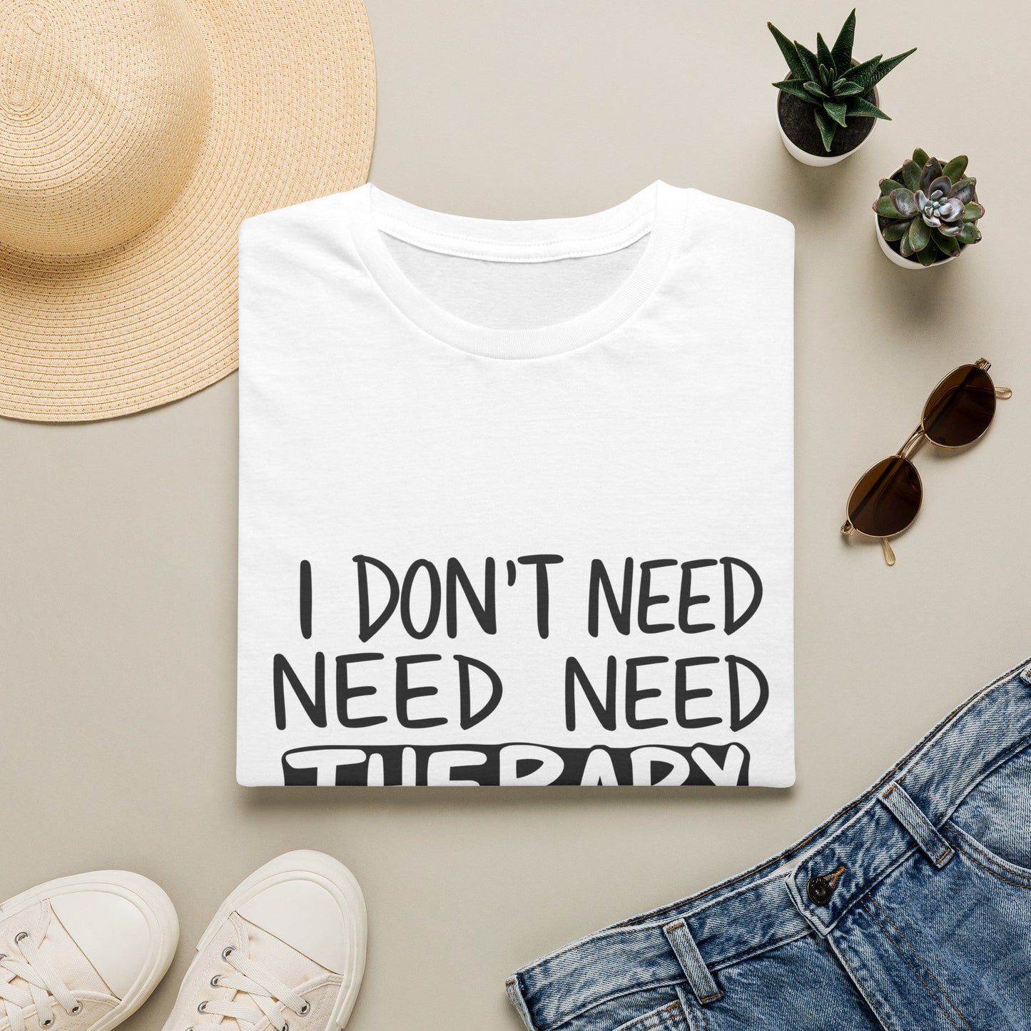 I Don't Need Therapy — T-Shirt | The Padel Club