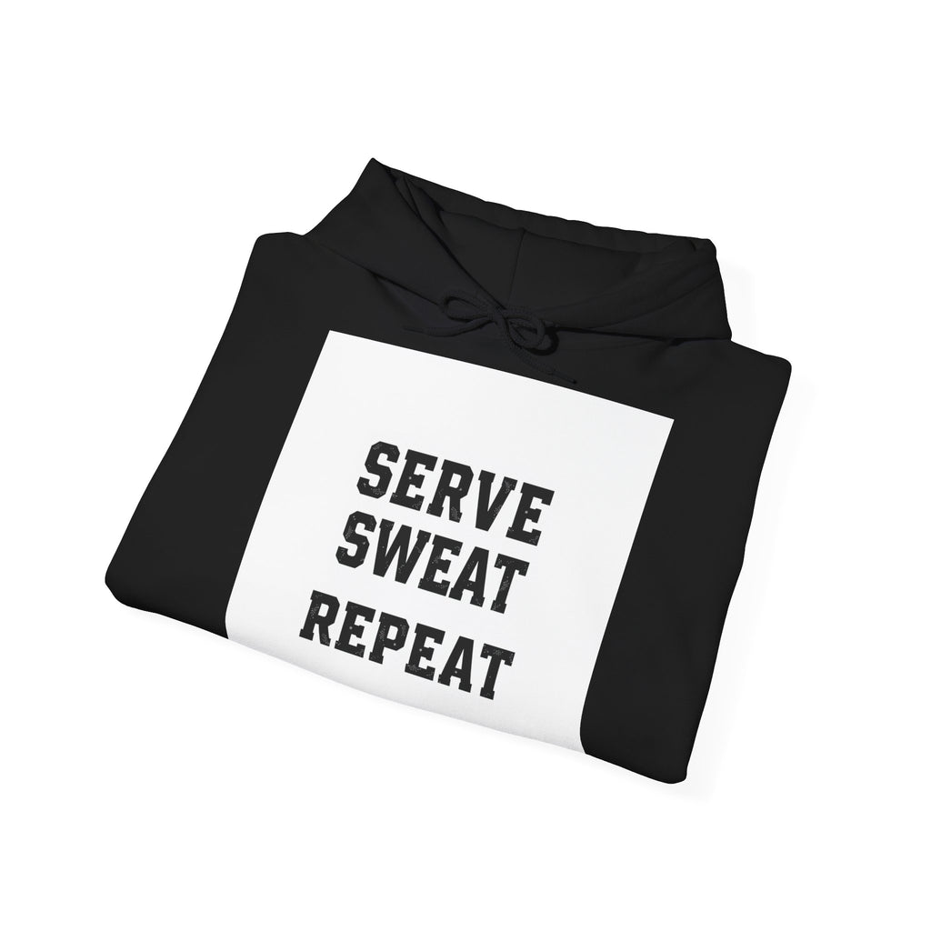 Serve Sweat Repeat — Hoodie | The Padel Club
