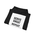 Serve Sweat Repeat — Hoodie | The Padel Club