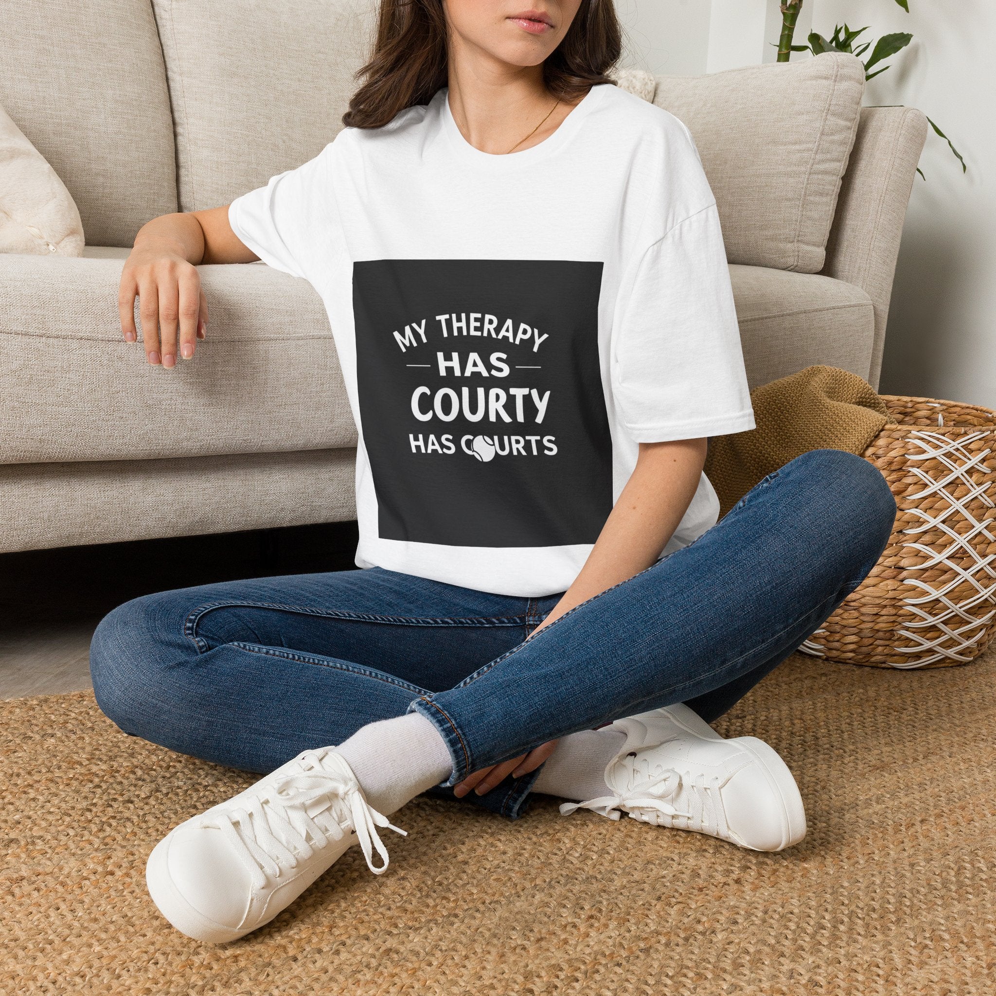 My Therapy Has Courts — T-Shirt | The Padel Club