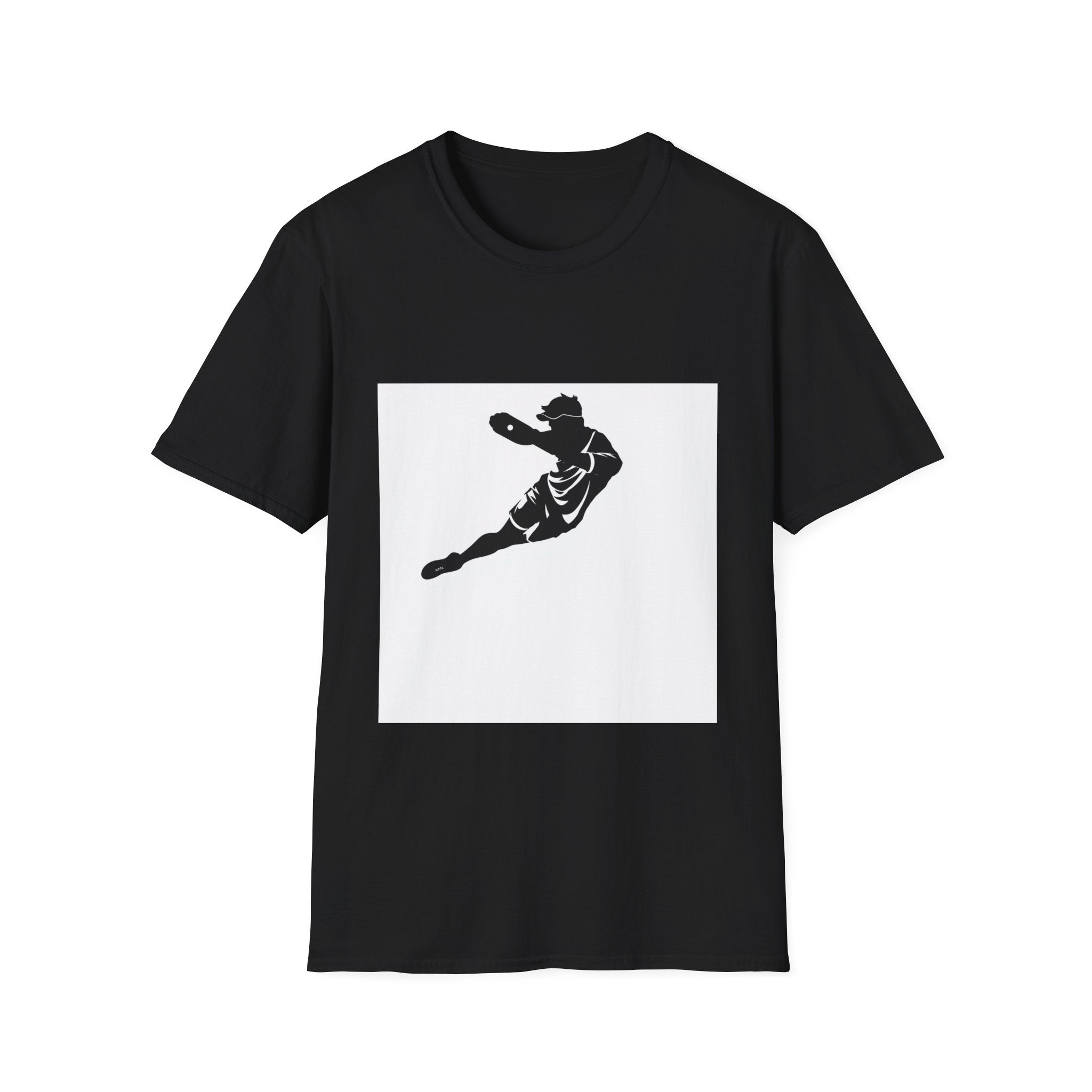Padel Player Silhouette — T-Shirt