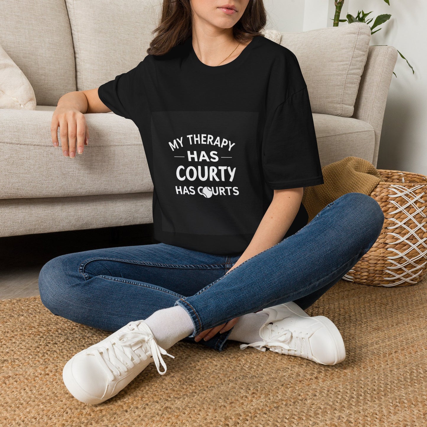 My Therapy Has Courts — T-Shirt | The Padel Club