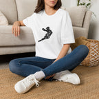 Padel Player Silhouette — T-Shirt