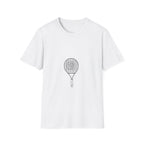 Padel Racket Minimalist — T-Shirt