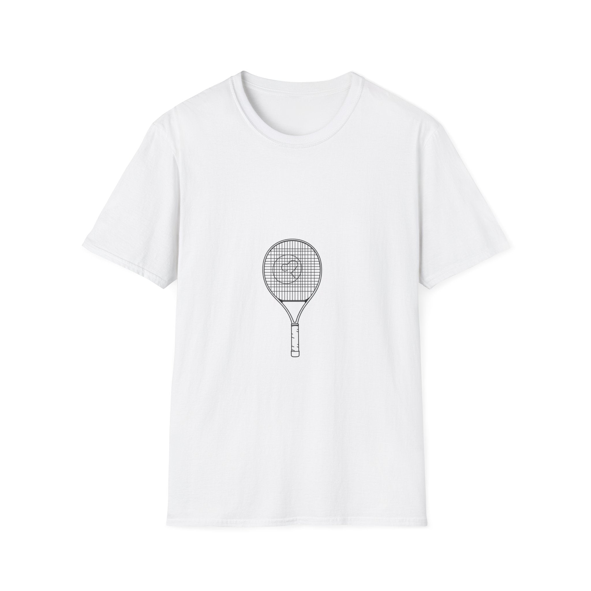 Padel Racket Minimalist — T-Shirt | The Padel Club