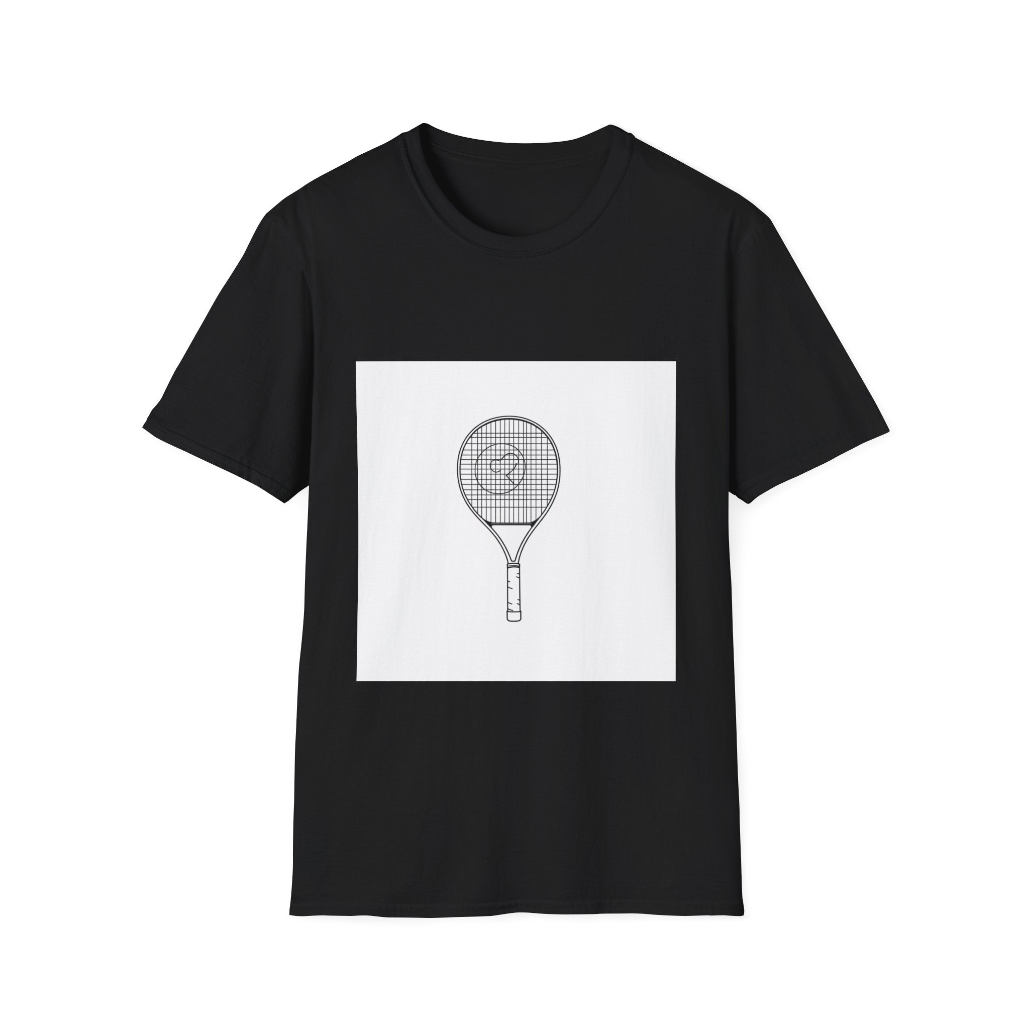 Padel Racket Minimalist — T-Shirt